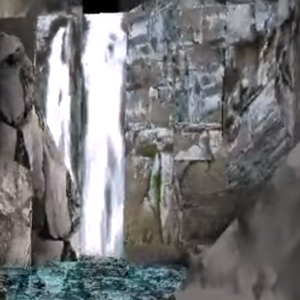 Giant waterfall